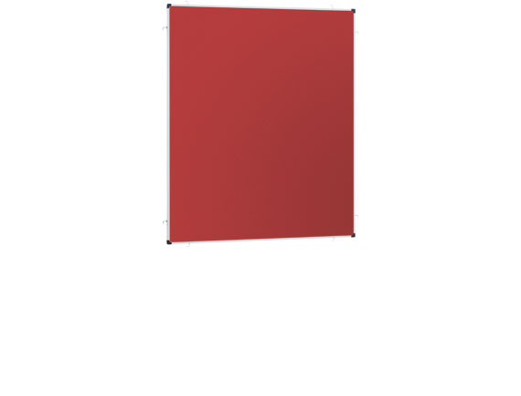 Kombinationswand Pinnwand-Panel für Kombinationswand Flanell Dunkelrot Kombinationswand Pinnwand-Panel für Kombinationswand Flanell Dunkelrot
