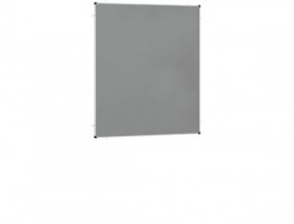 Pinnwand-Panel für Kombinationswand Flanell hellgrau